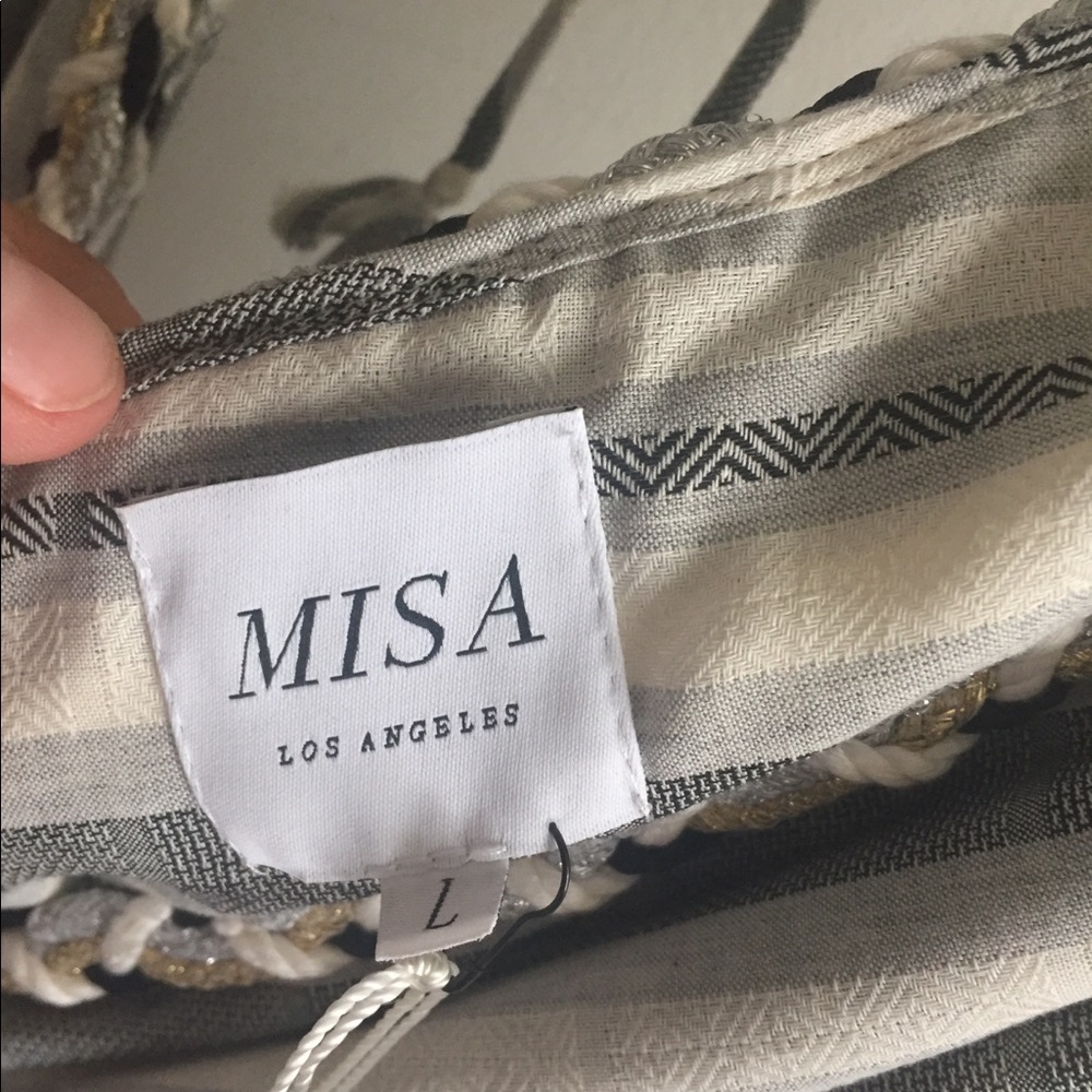 MISA Los Angeles cotton tiered dress brand new - Picture 9 of 11